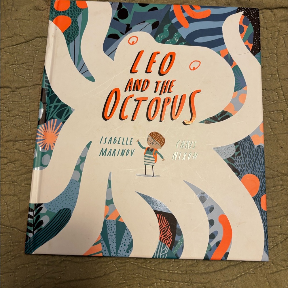 Leo and the Octopus Hardcover Book